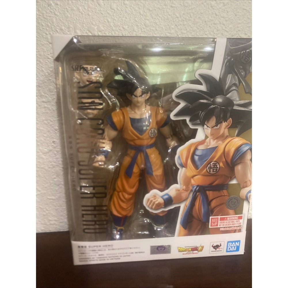Dragon Ball Super S.H.Figuarts Son Goku Superhero Action Figure Bandai Japan‎